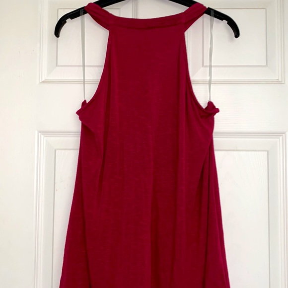 Lane Bryant Red Soft Halter Top - Picture 4 of 6